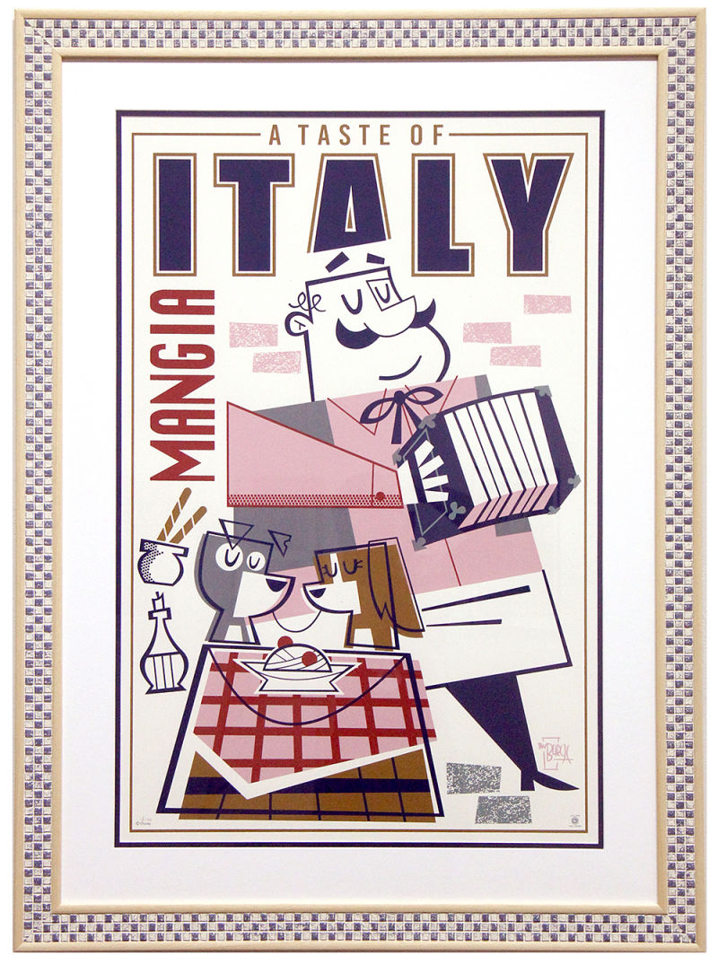 Un pedacito de Italia, por Benjamin Burch, de La Dama y el Vagabundo